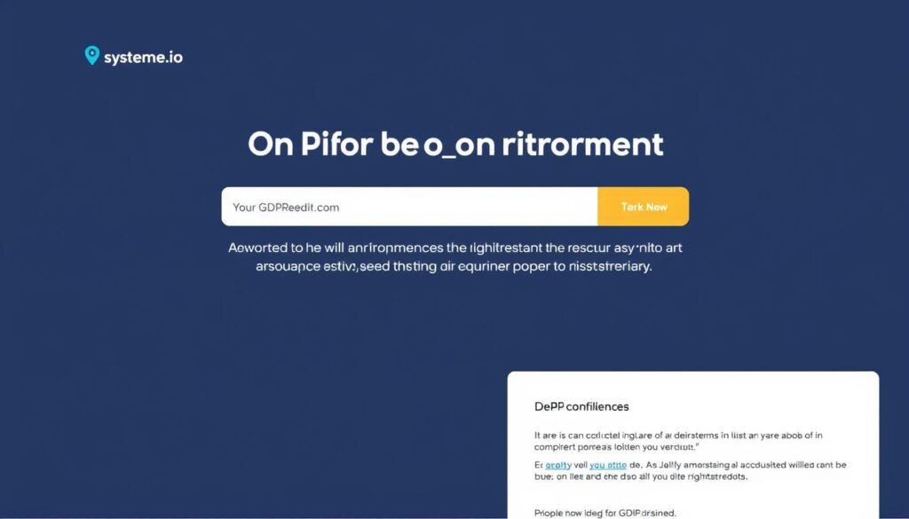 Erstellung einer DSGVO-konformen Landing Page mit Systeme.io
