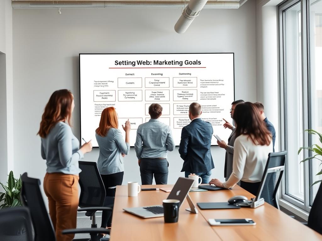 Web Marketing Ziele setzen