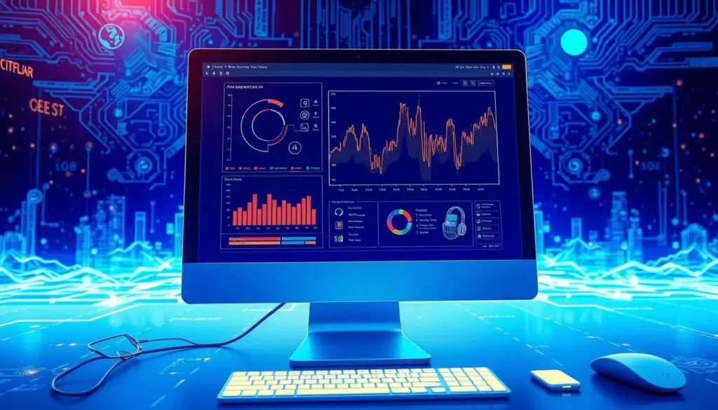 Ein Bild von einem Computerbildschirm mit einer KI-Software-Oberfläche